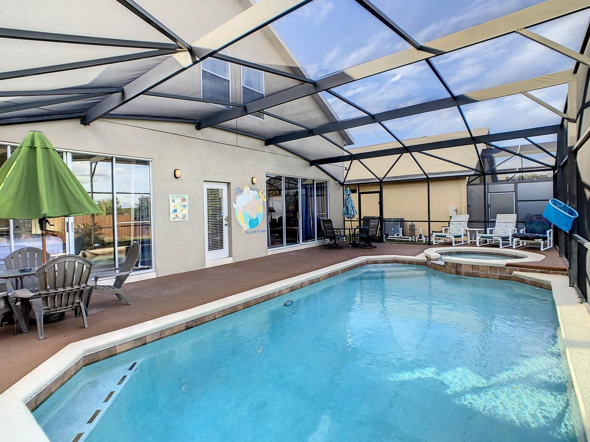 Triton Vacation Pool Home Near Disney Orlando Bagian luar foto